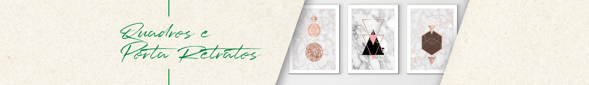 Banner - quadros e porta retratos